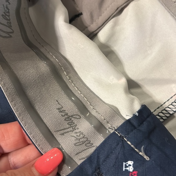 Walter Hagen Men's 11 navy Golf Carts Shorts flat front pockets waist 40 - Picture 5 of 15